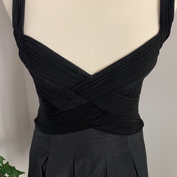 BCBGMAXAZRIA Halter Bubble Skirt Dress - Picture 3 of 10